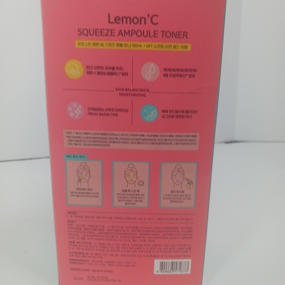 NIB It’s Skin Lemon’C Squeeze Ampoule Toner | Special Edition - Picture 4 of 5